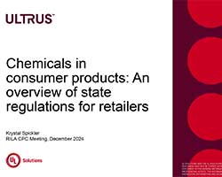 Chemicals in consumer products: An overview of state regulat