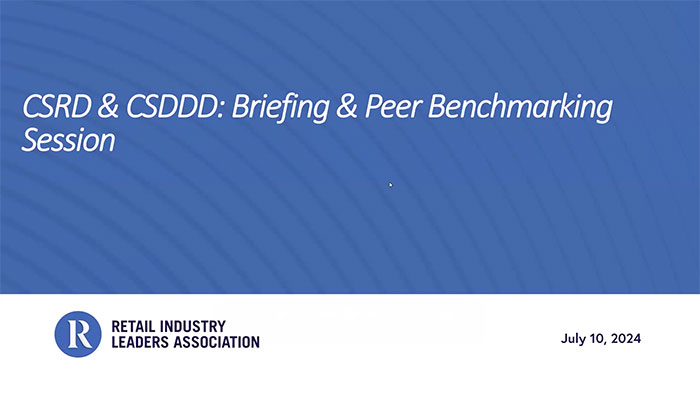 CSRD & CSDDD: Briefing & Peer Benchmarking Session Video Thumbnail